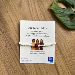 Armband – jag bär ett löfte