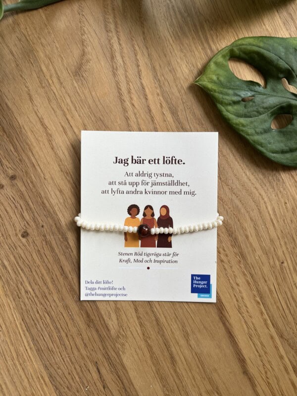 Armband – jag bär ett löfte