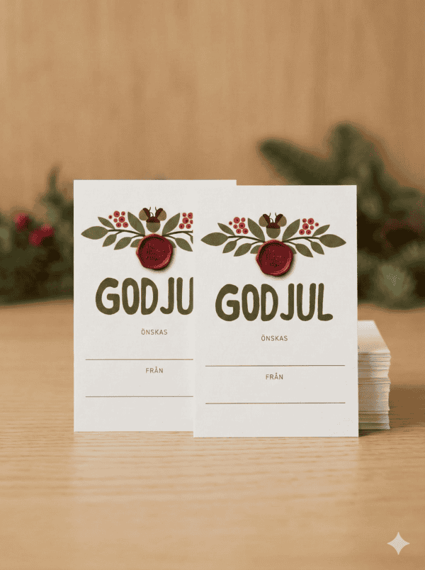 Produktbild juletikett 10pack
