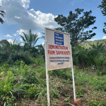 demonstrationsjordbruk Ghana