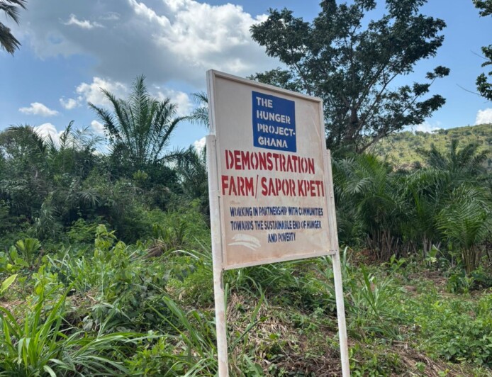 demonstrationsjordbruk Ghana