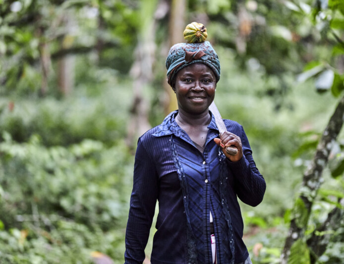 Kvinnlig bonde, Ghana