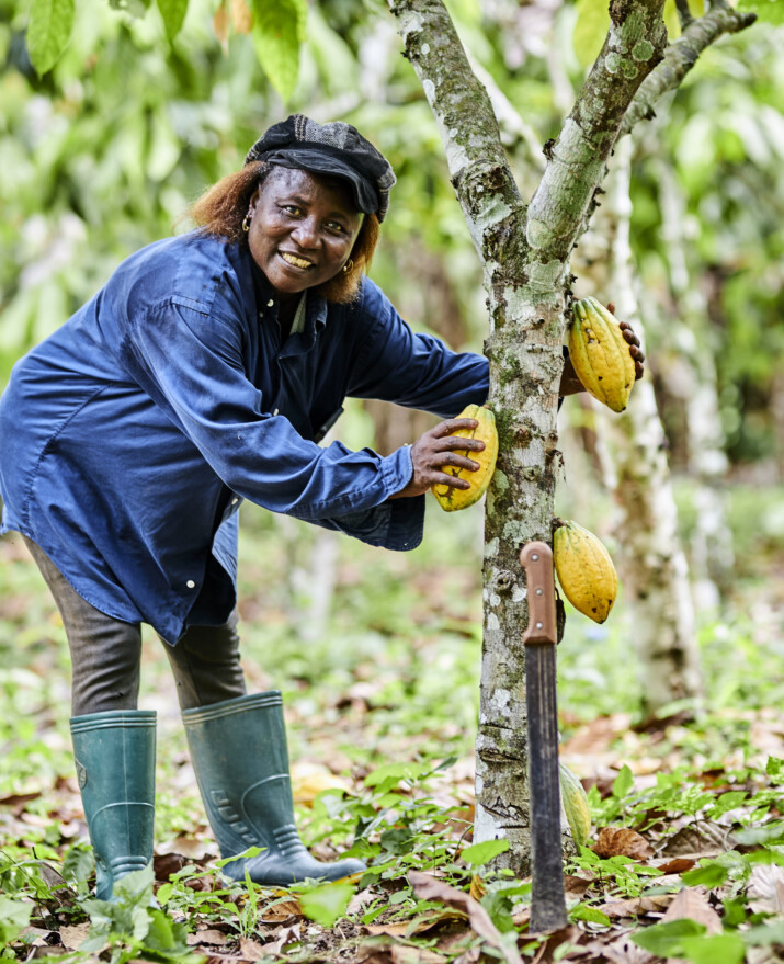 female farmer in Ghana